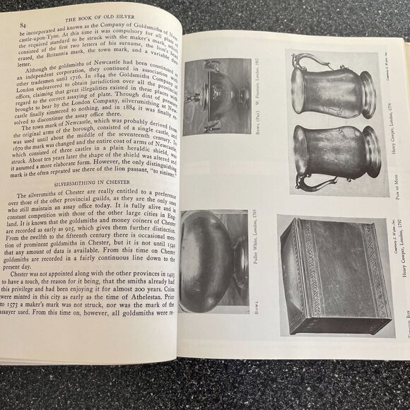 The Book of Old Silver: English, American, Foreign by Wyler, Seymour B., 1937 - Picture 10 of 13